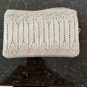 Riley Crossbody Wristlet 3 Compartment Zipper Closure Handbag from Jen & Co